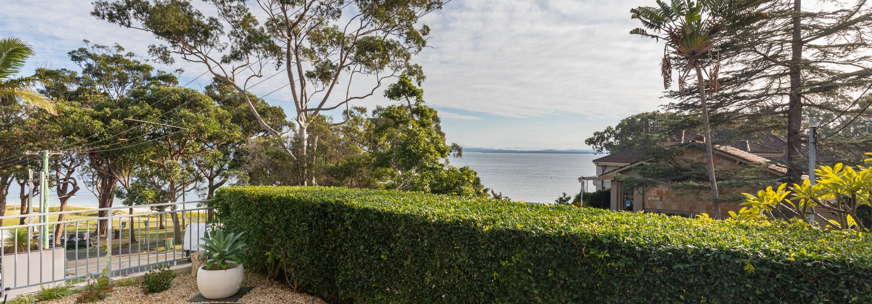 Dutchies Vista, 1/45 Christmas Bush Ave – Ground floor duplex with stunning water views and close to the beach