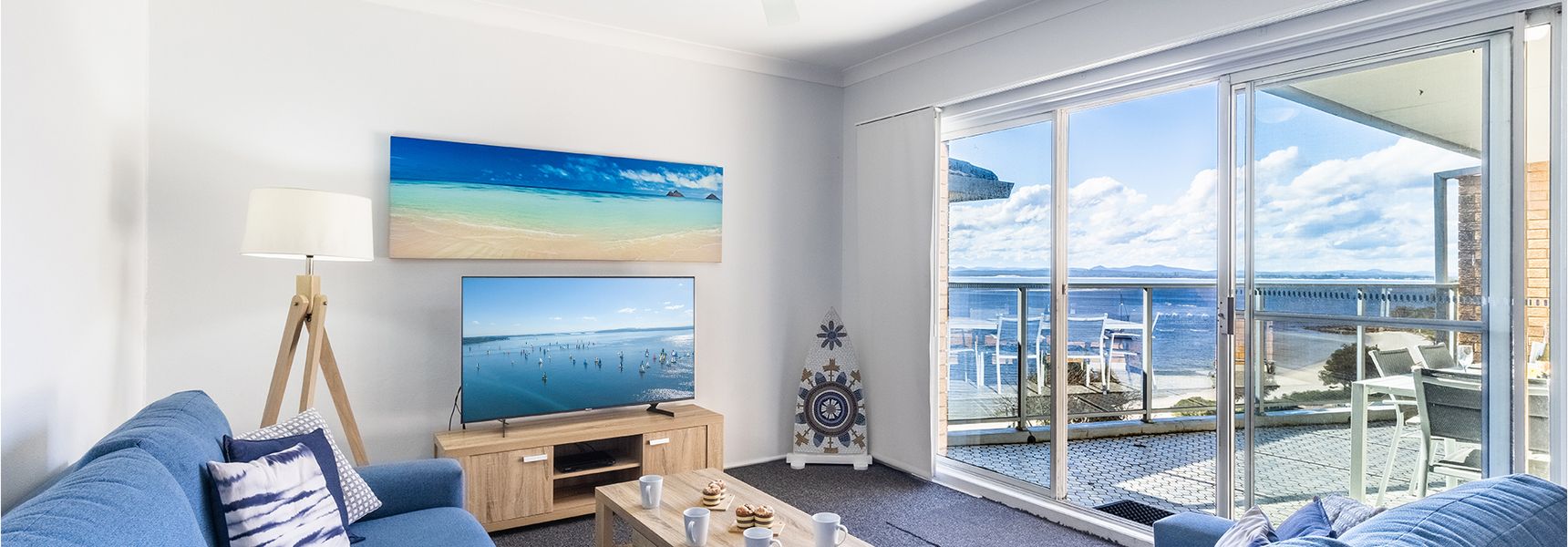 Kiah, 12/53 Victoria Pde – Panoramic water views, WIFI and Air Con