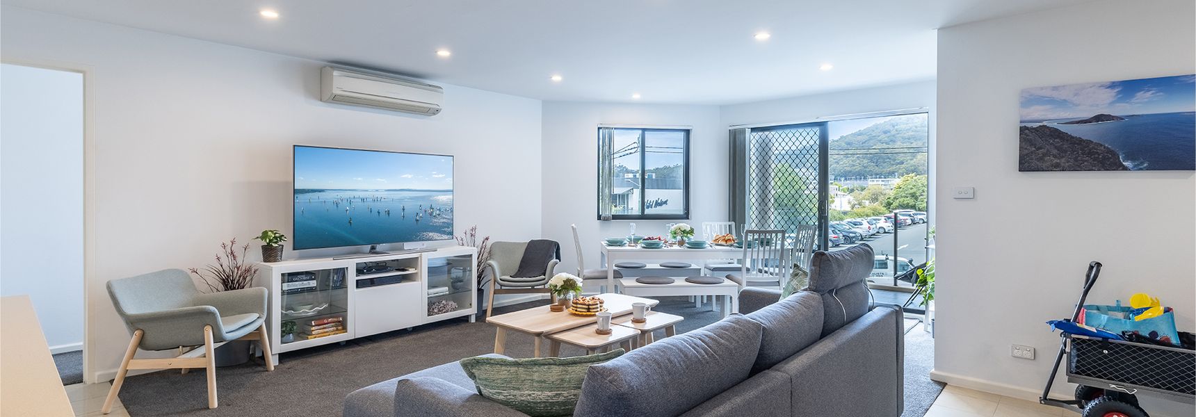 Dolphin Cove 8, 2-6 Government Rd – Air conditioning, Wi-Fi, lift, secure parking and close to town