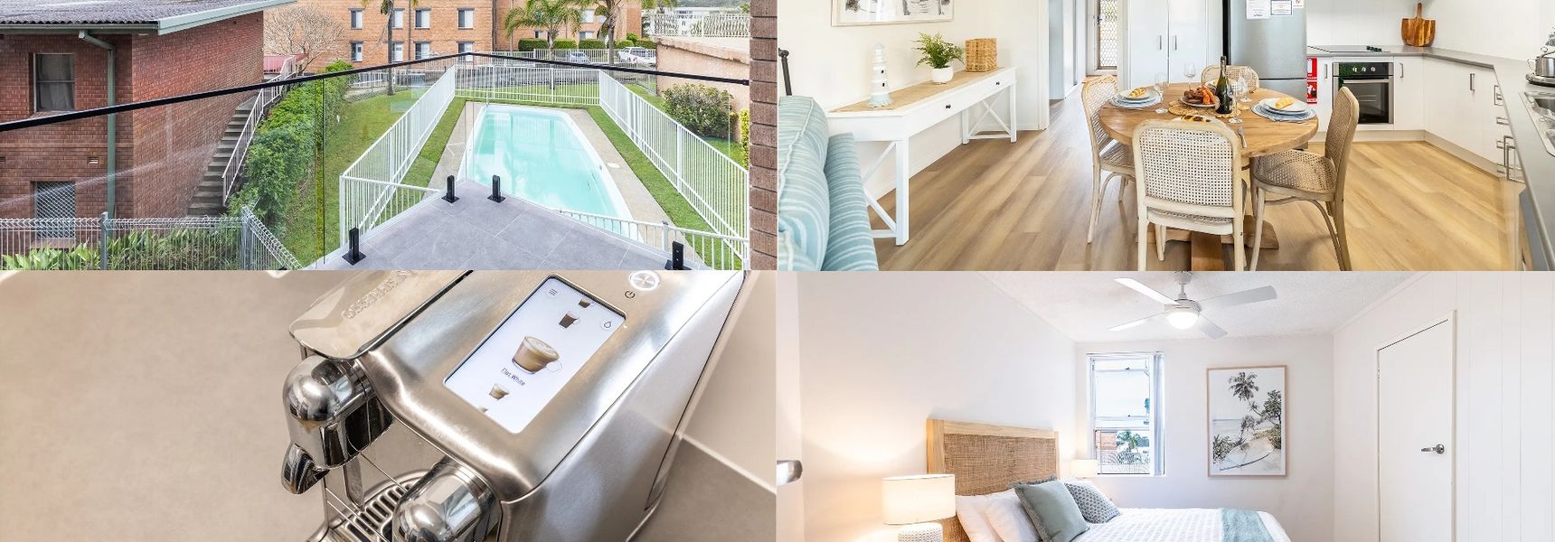 Thurlow Lodge, 7/6 Thurlow Avenue – styled unit with AirCon, WiFi, views and a pool