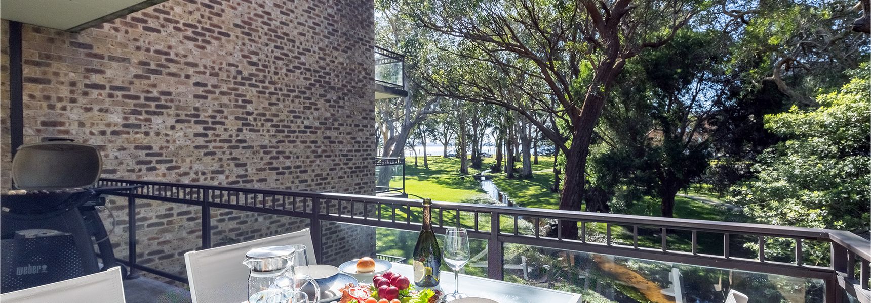 Bay Parklands, 29/2 Gowrie Avenue – views, air conditioning, Wi-Fi, Pool, tennis court and spa