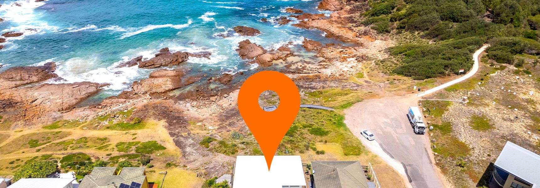 Ocean on the Rocks, 1/21 Ocean Ave – waterfront, Wi-Fi, Ducted Air Conditioning