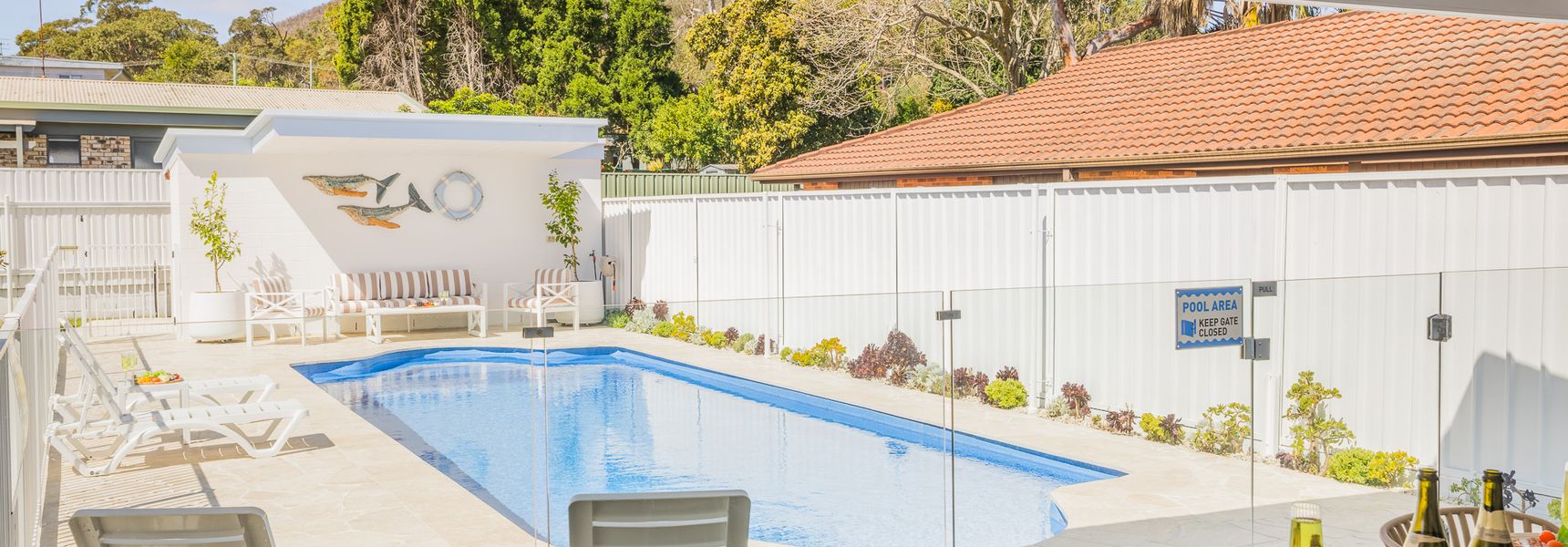 Shoal Shack 72, 72 Tomaree Rd – Pool, Pet Friendly, Wi-Fi, Air Con, Linen