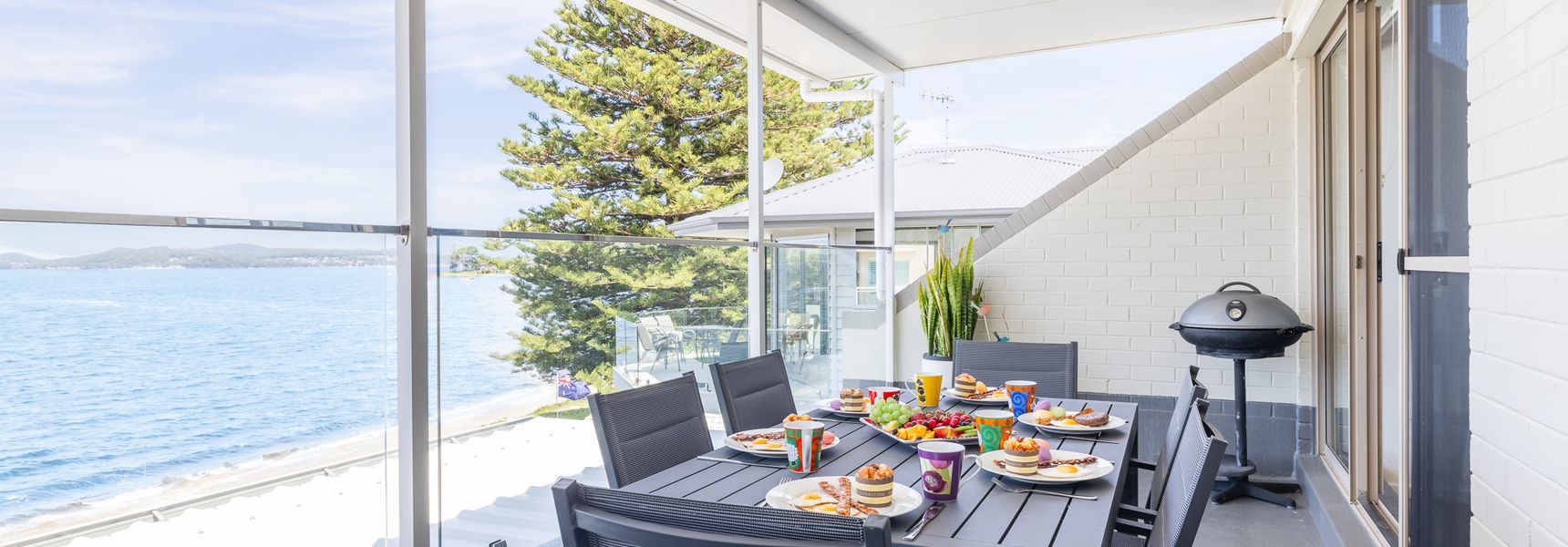 Casuarina’s, 6/33 Soldiers Point Rd – stunning waterfront unit