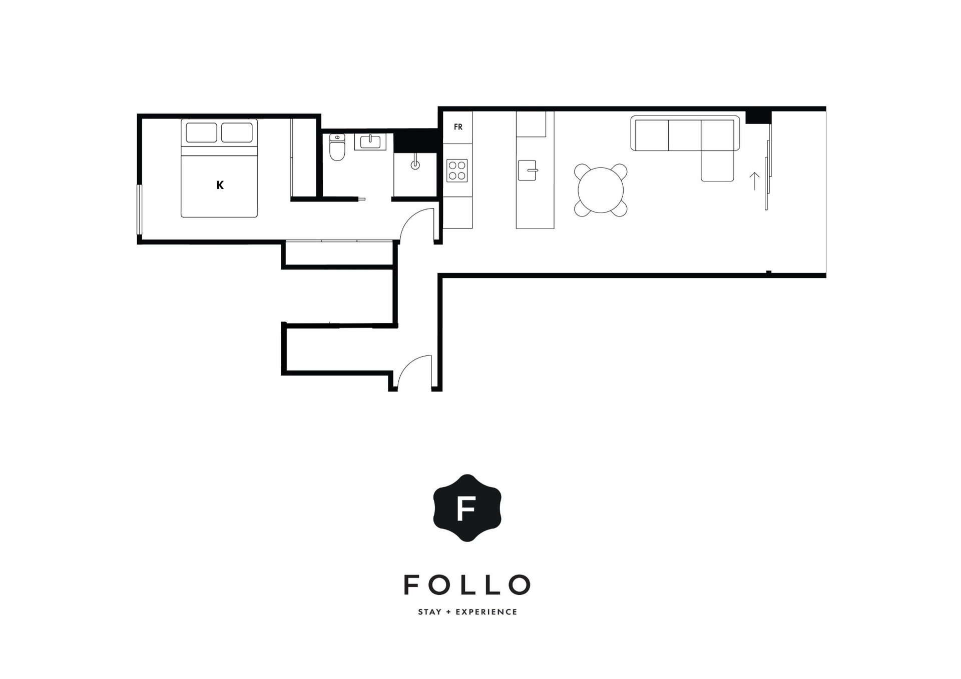 The Wave – 1 bed option