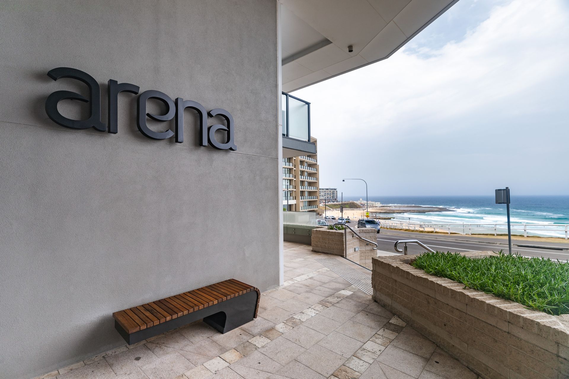 Arena Apartments Entrance