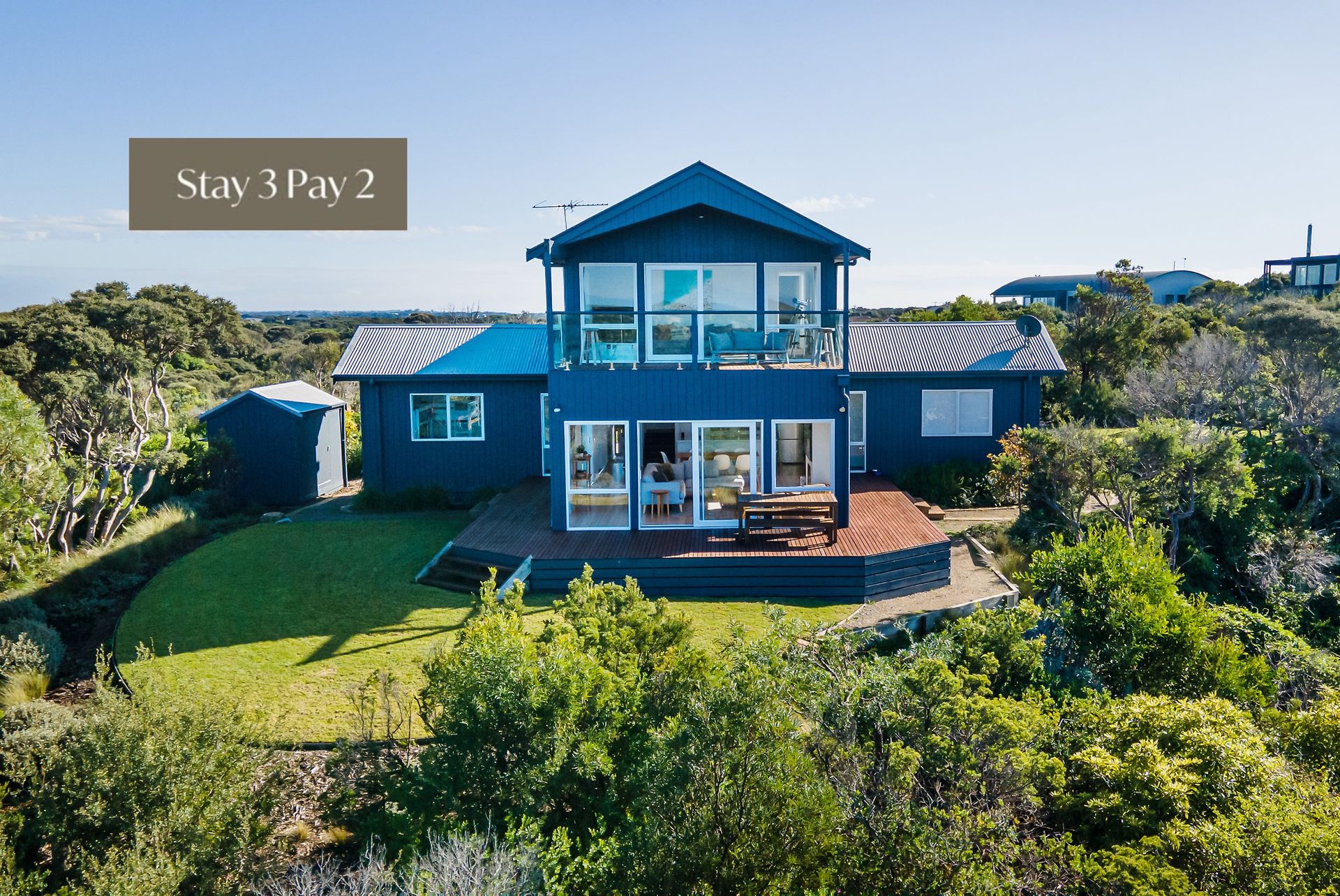 Ocean Panorama on Hetty with pool and spa