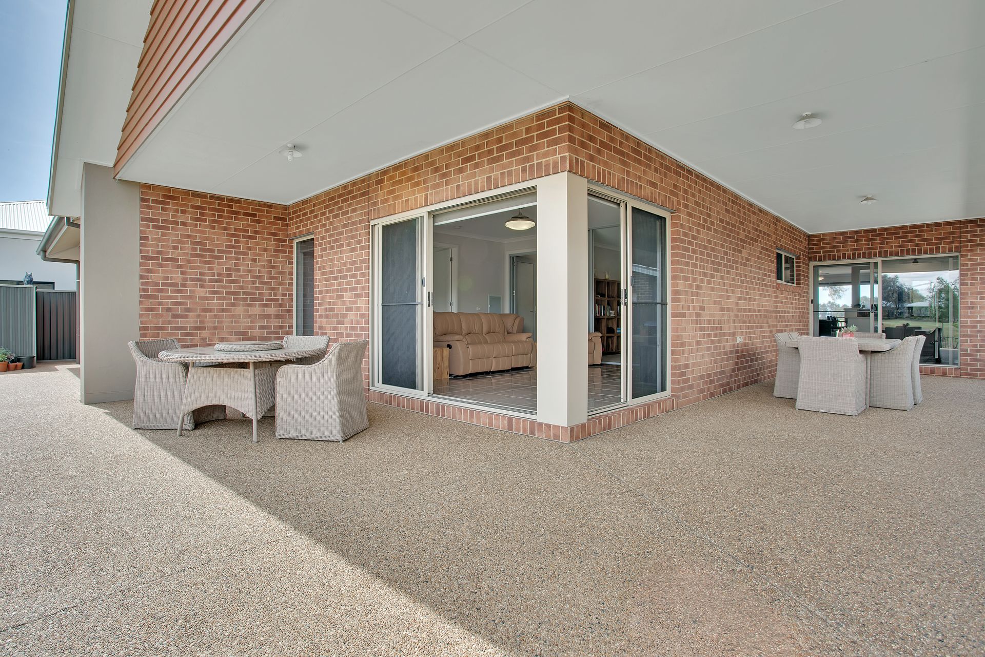 Overlooking the Black Bull Golf Course