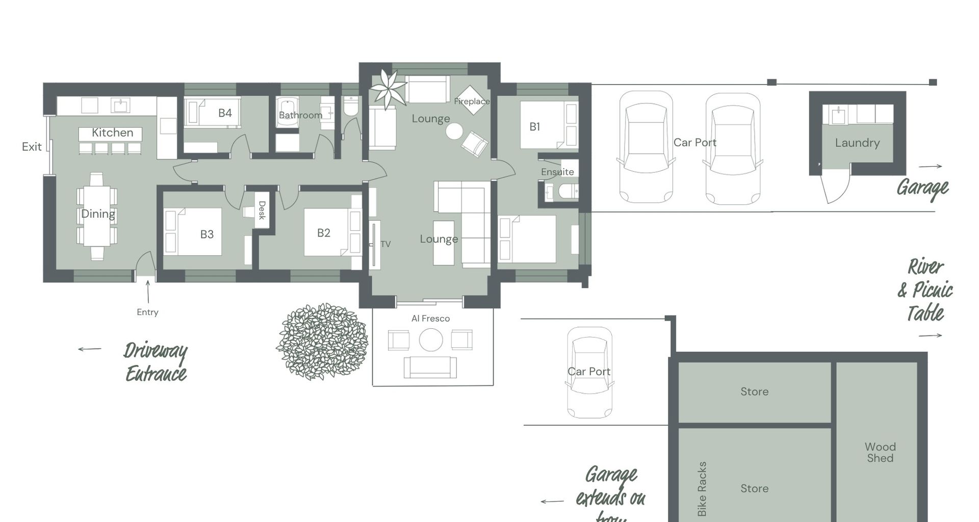 THE RIVER HOUSE