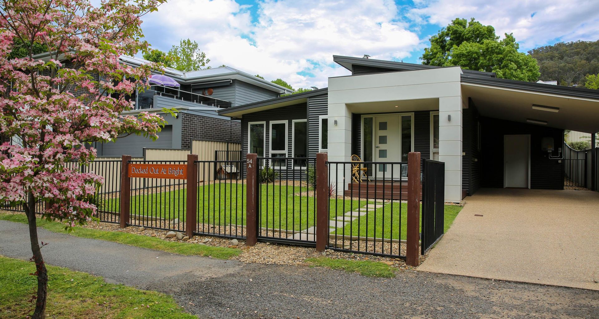 DECKED OUT AT BRIGHT