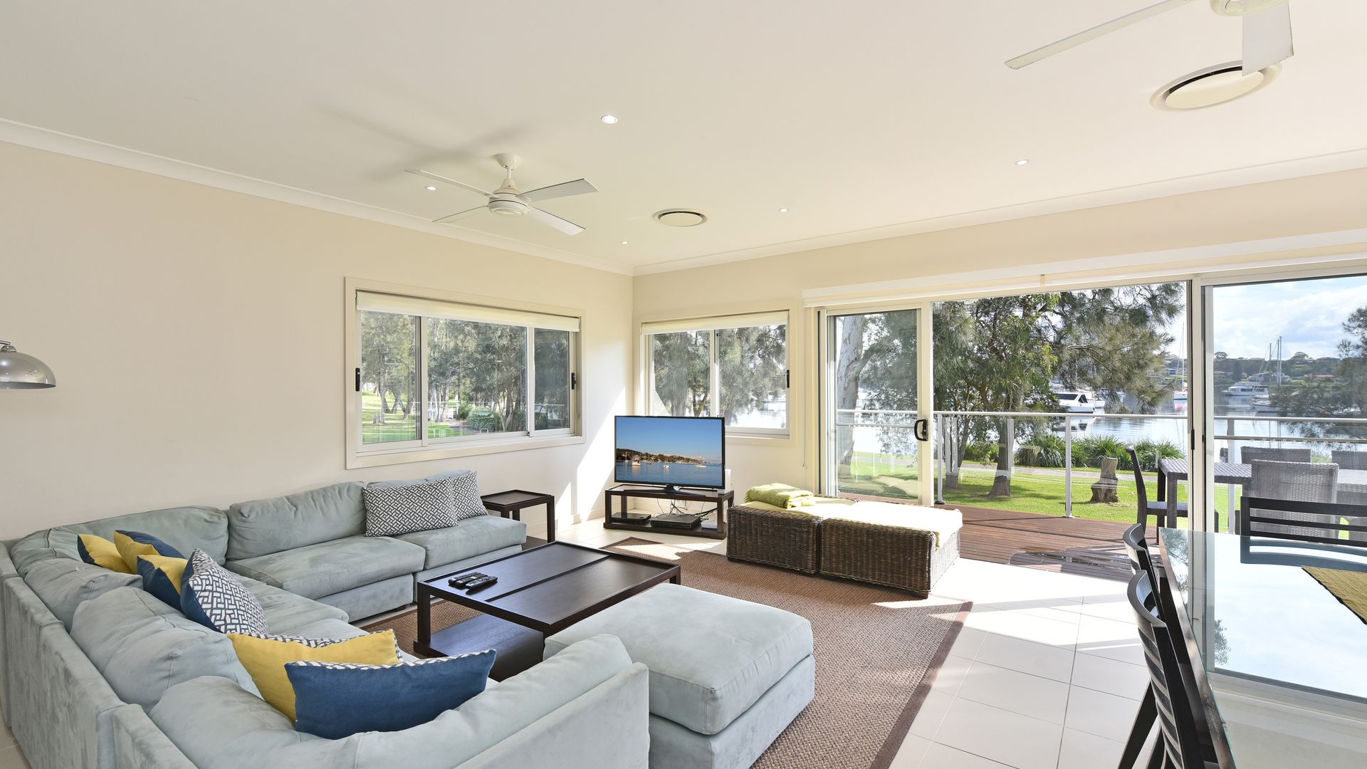 Lounge Room with Flat screen TV