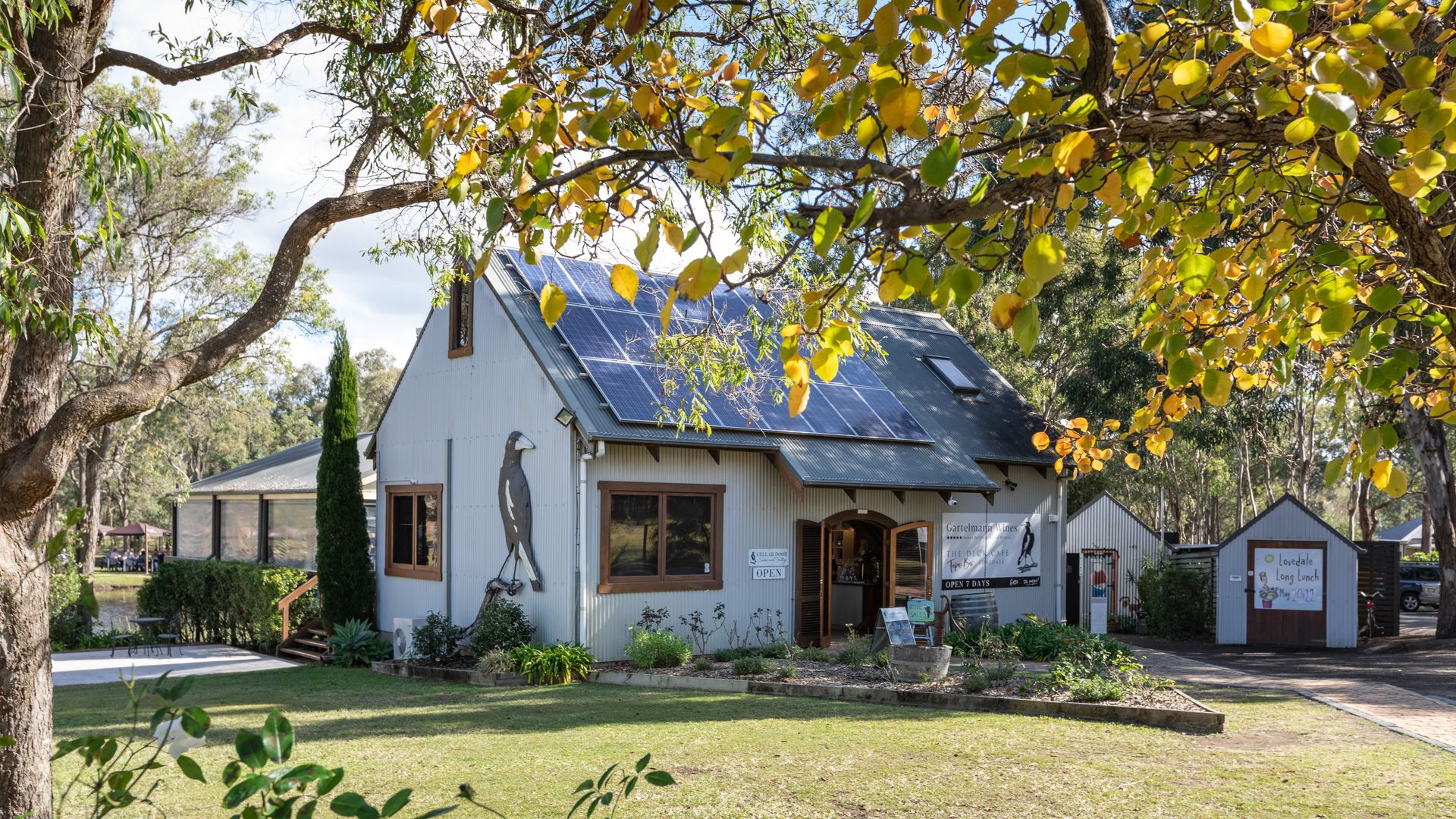 Gartelmann Studio @ Gartelmanns Wines walk to The Deck Cafe + Wine tasting