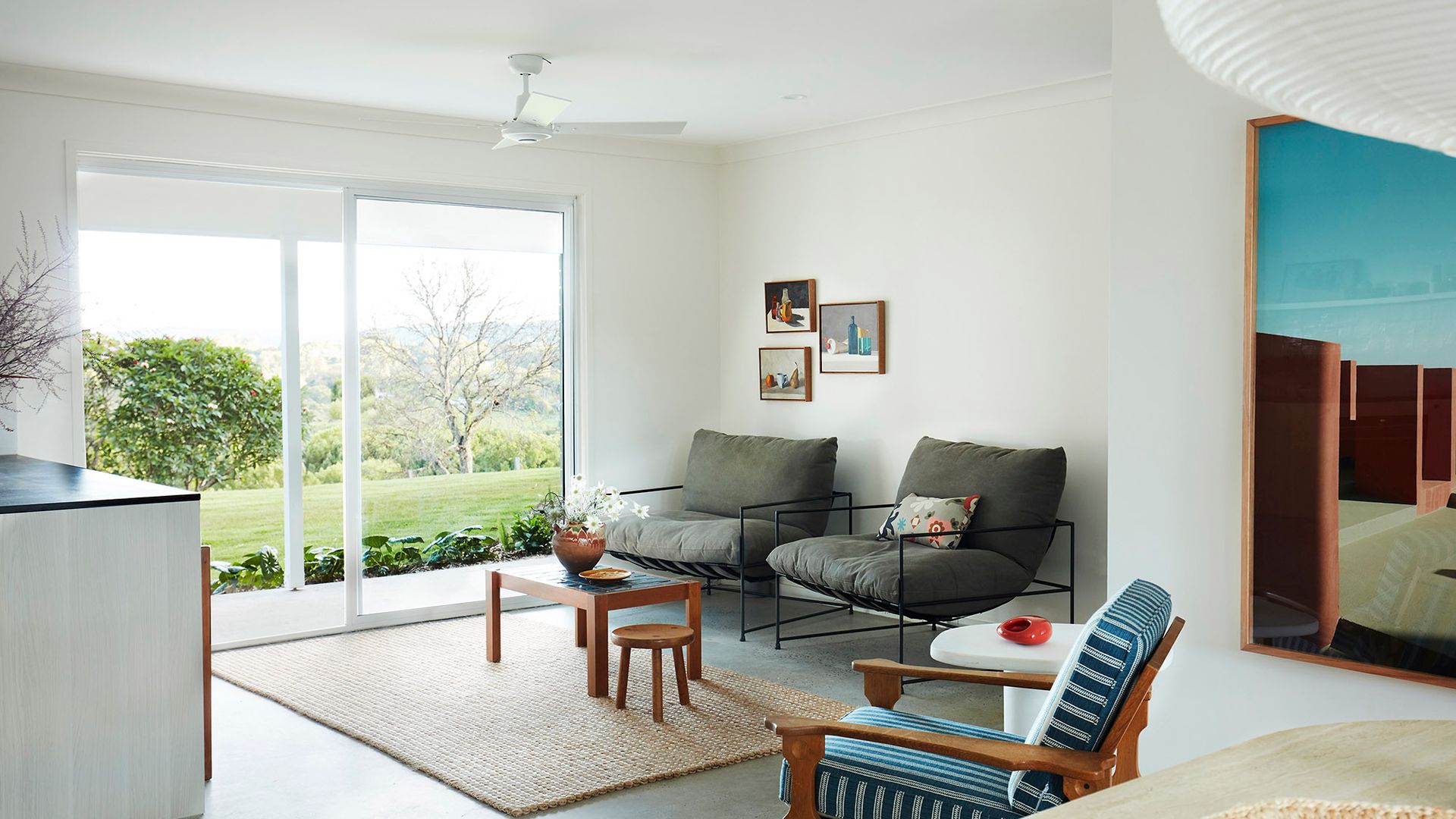 Hidden Byron – designer hinterland oasis with pool, fireplace and firepit