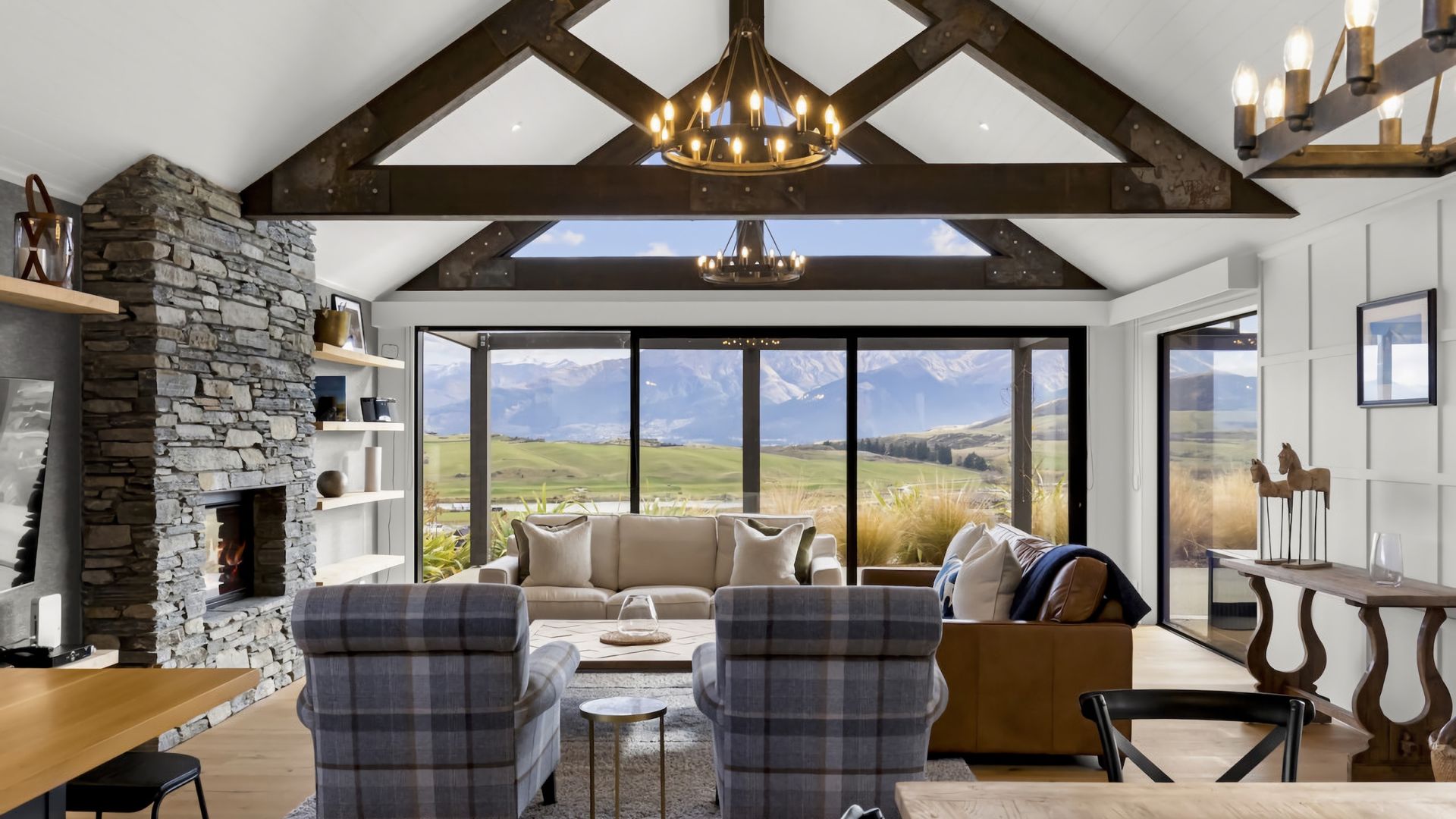 Open plan with great views