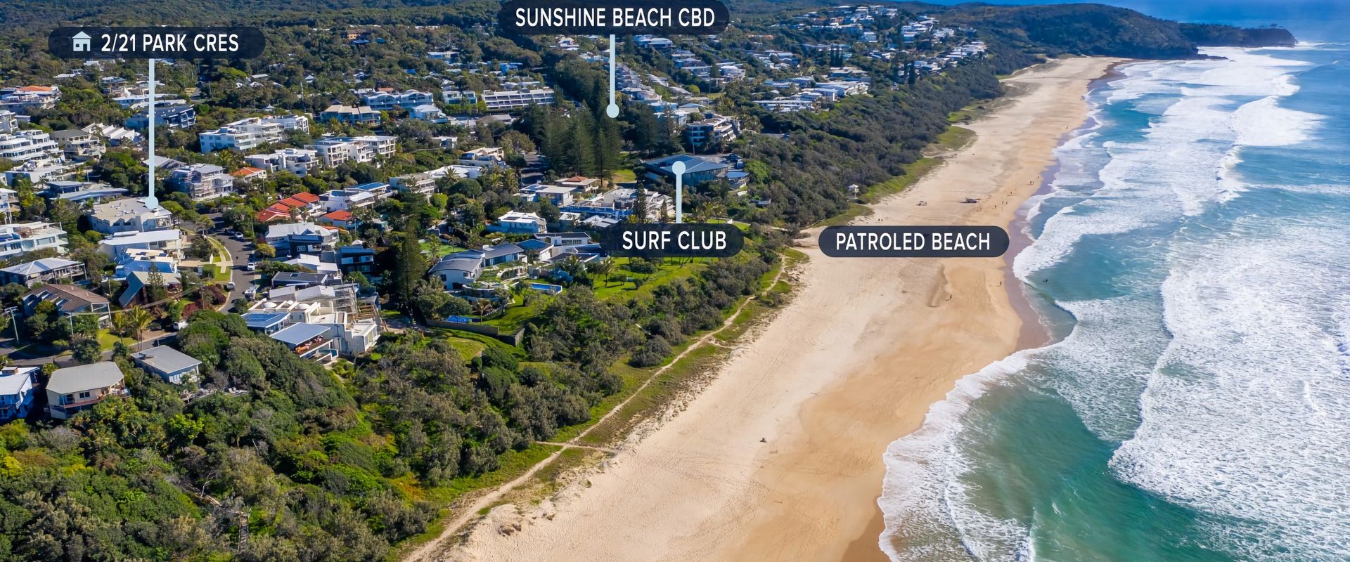 2 Park Cres Modern & Stylish 2 bedroom apartment Close to Beach and Restaurants