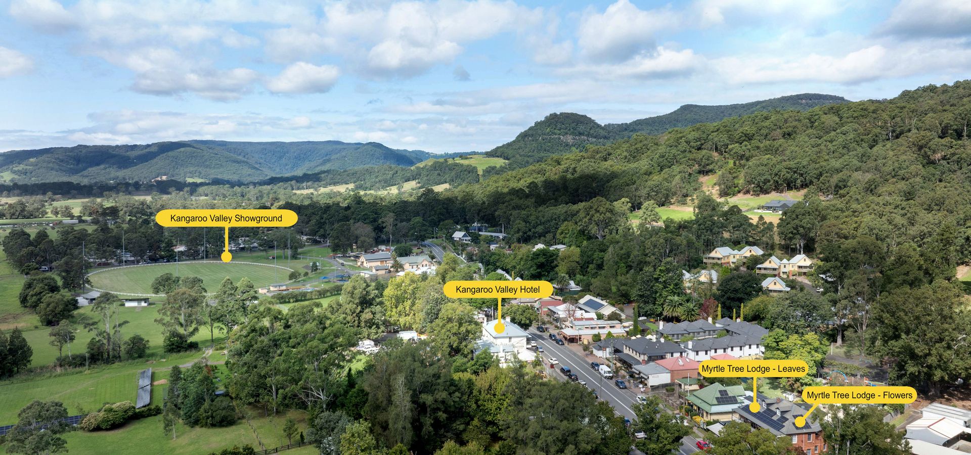 Myrtle Tree Lodge Flowers, Kangaroo Valley