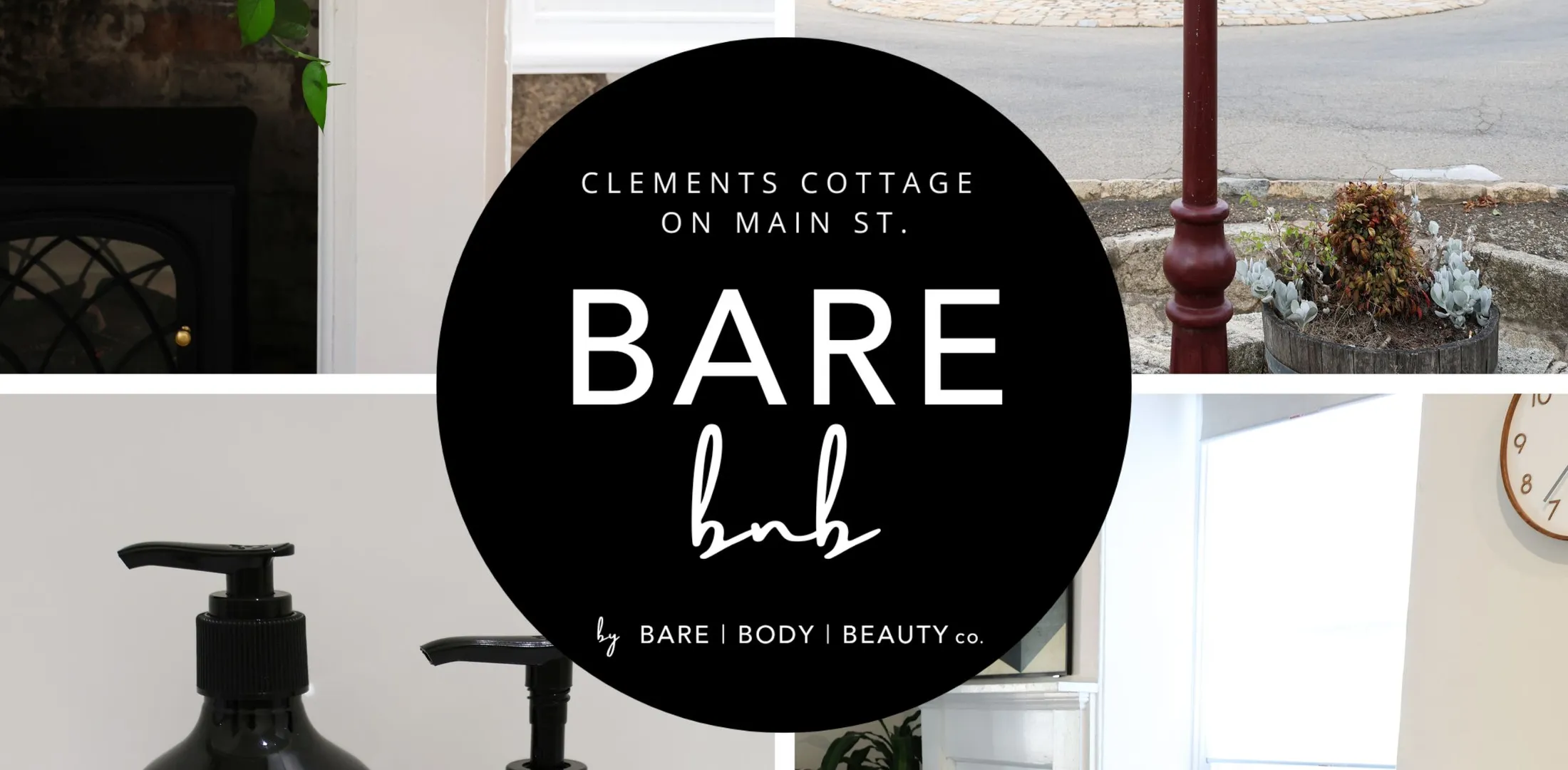 Clements Cottage on Main St. BARE bnb by Bare Body Beauty co.