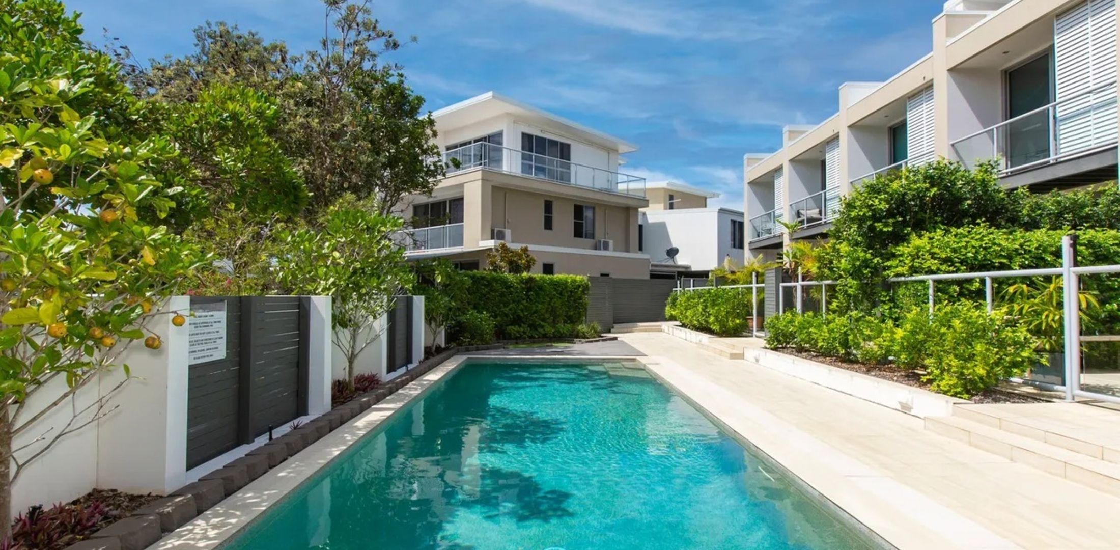 Beachside Haven Modern Townhouse with Pool