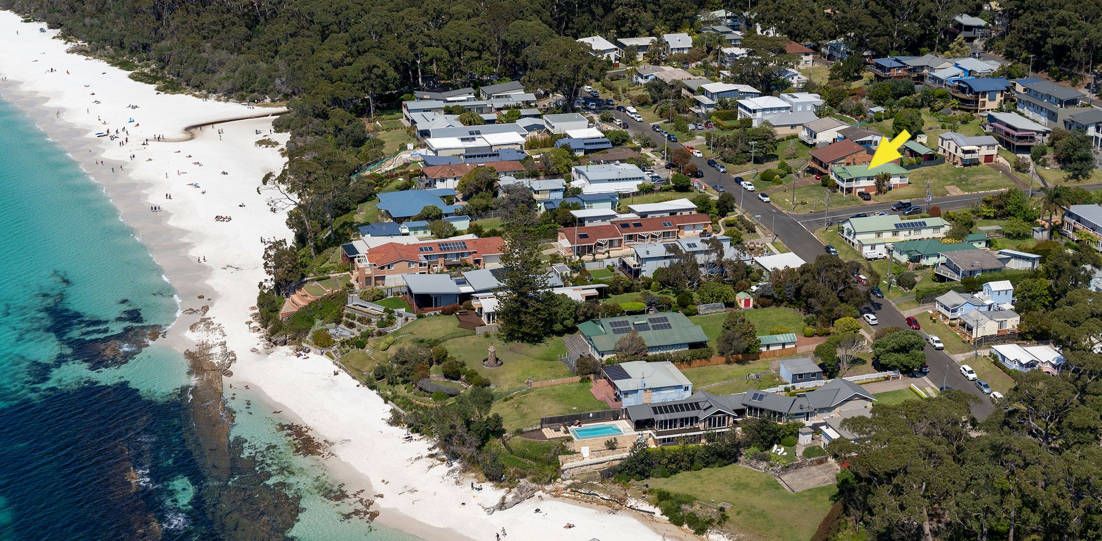 On Cyrus at Hyams Beach