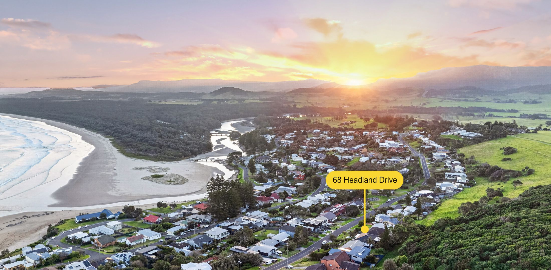 Sunset on Headland, Gerroa