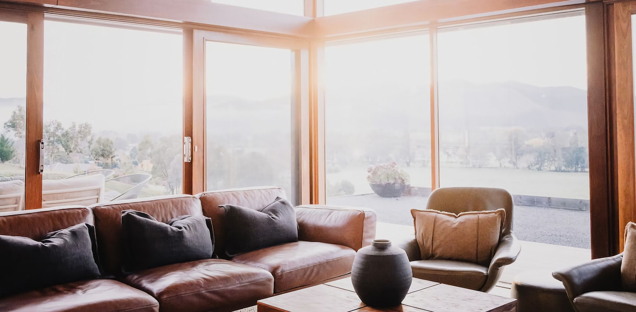 The lounge room. 