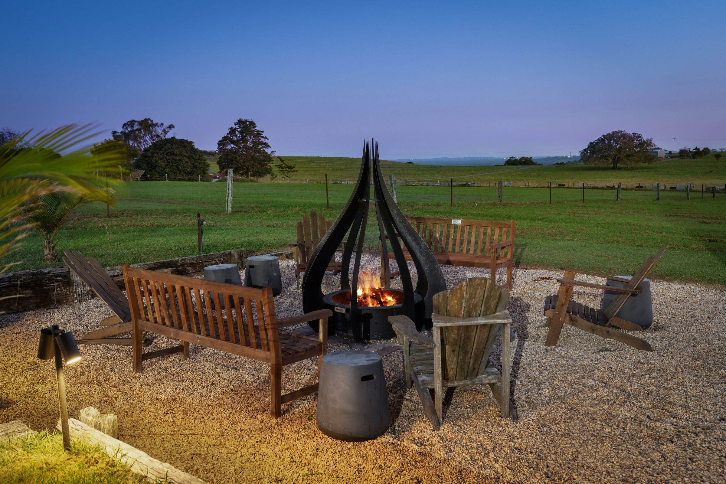 Born Kraal Luxe Hinterland Escape Pool Firepit Views
