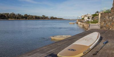   Absolute waterfront beach house
