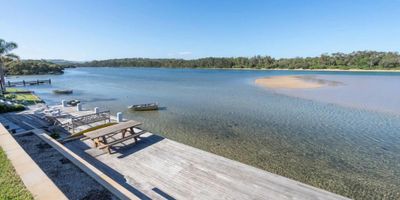   Absolute waterfront beach house
