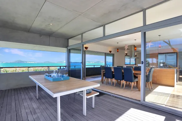 Architectural Design on the Beach