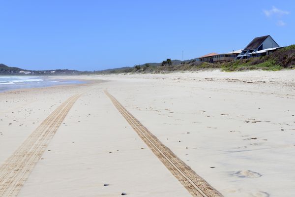 Pacific Dawn on the Beach Two
