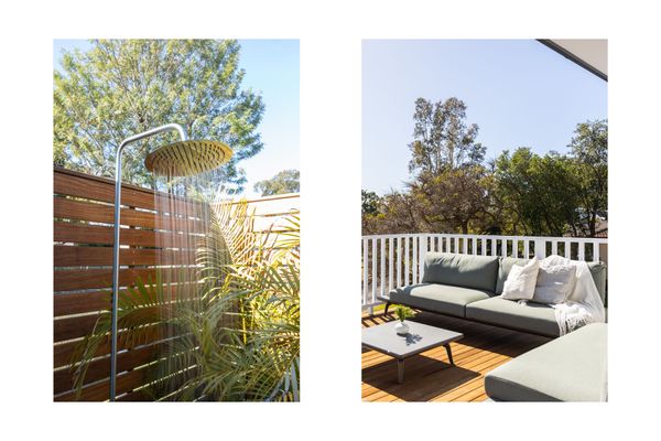 Outdoor shower