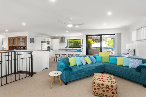 Living area upstairs