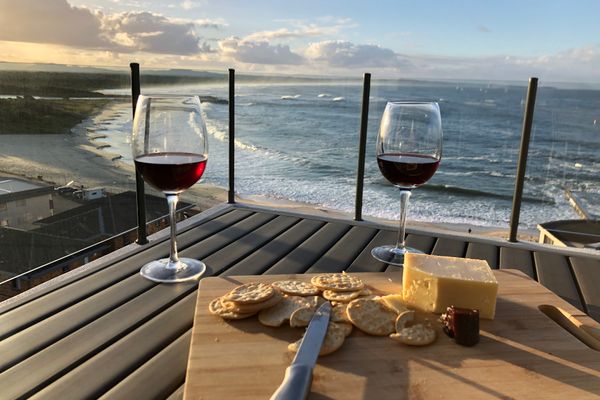 Ocean View from Balcony