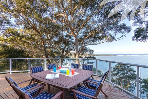 Deck Dining w/ Overlooking View