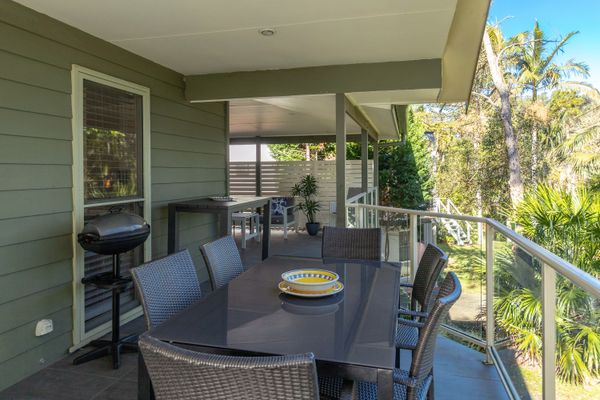 Outdoor Dining with BBQ
