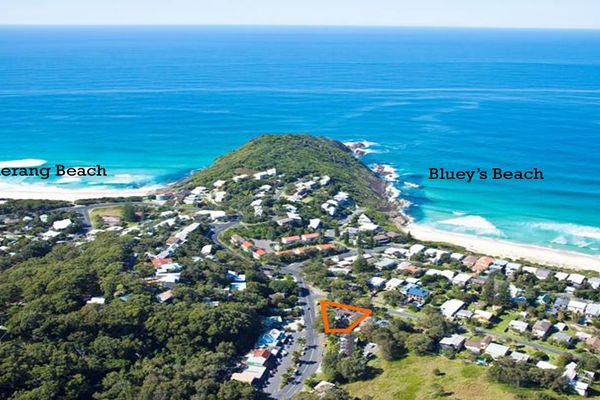 Aerial View of Coastal Location