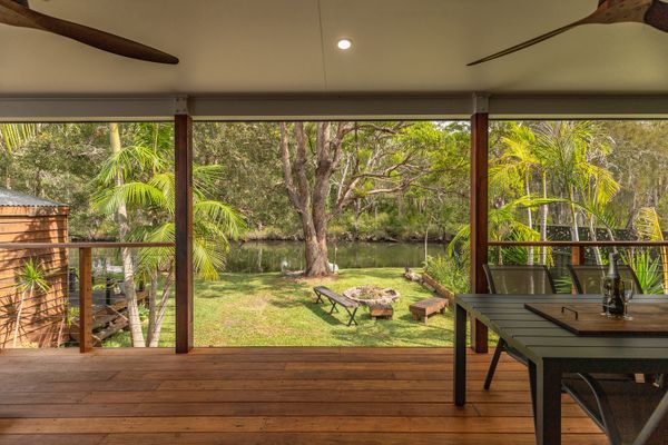 Covered Deck Dining