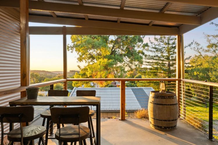 Gorgeous entertaining area under cover