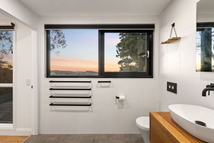 Bathroom attached to Bedroom 1 but shared with bedroom 2