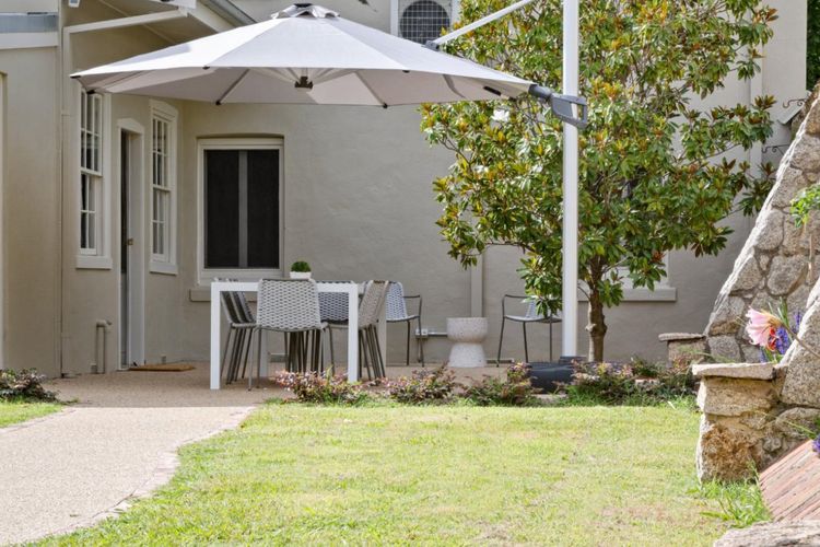 Entertaining complete with a gorgeous garden.  Completely secure.