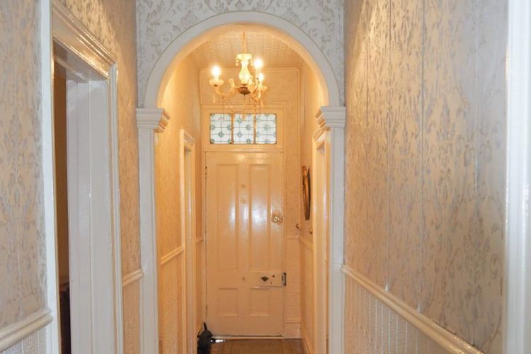 Beautiful authentic hallway