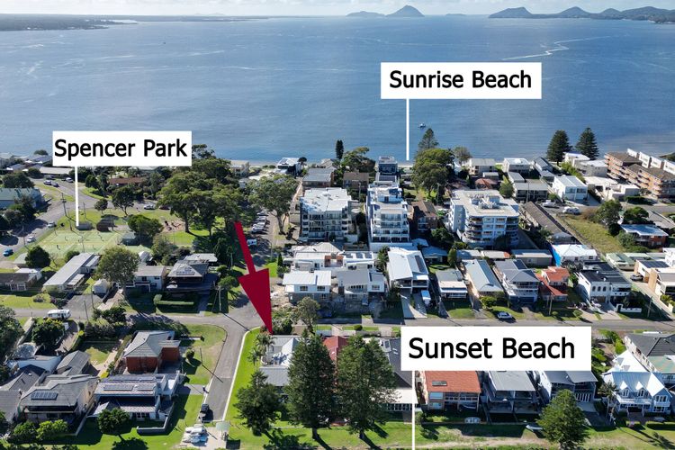 Reflections at Sunset Beach