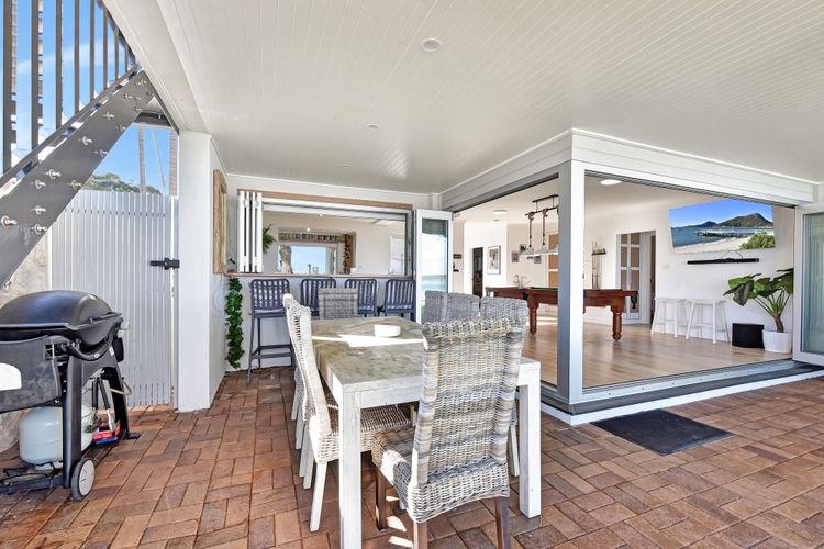 Reflections at Sunset Beach