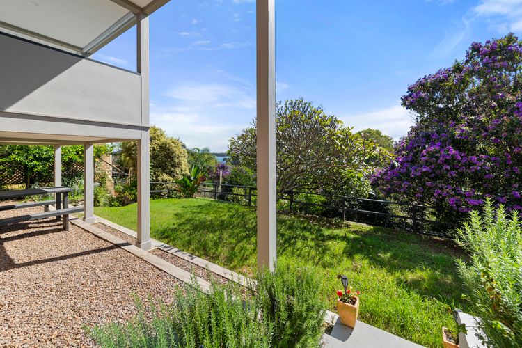 Family Retreat with water views at Corlette