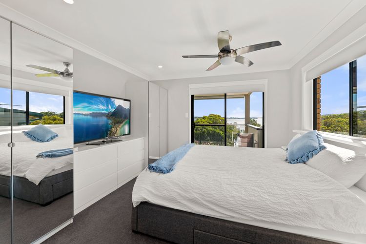 Family Retreat with water views at Corlette