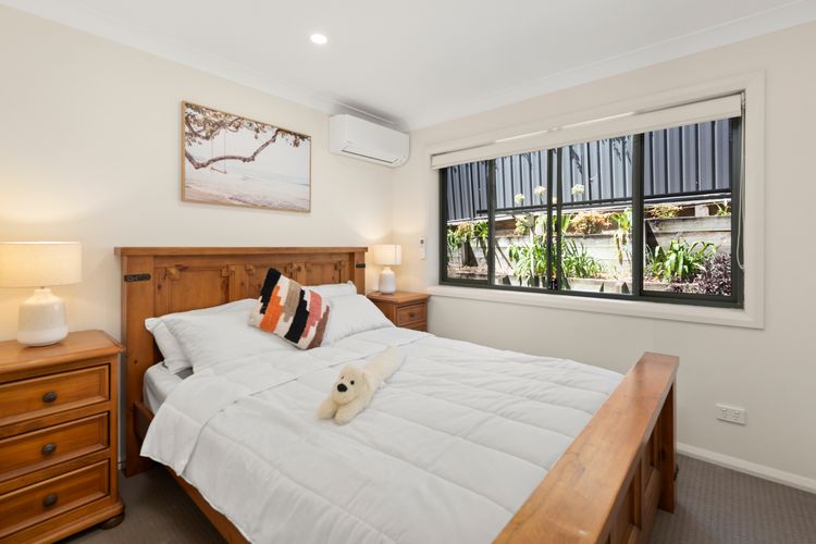 Bedroom3 with comfy queen bed and AC