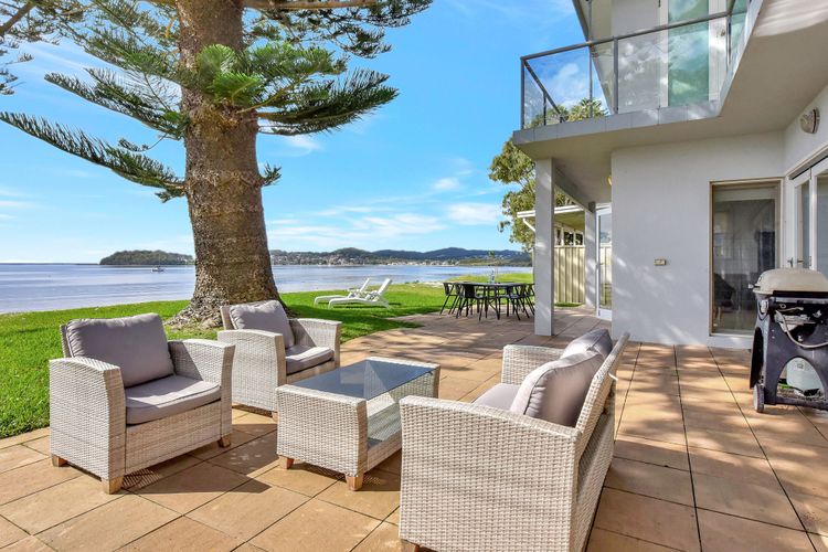 Outdoor Furniture with beachview