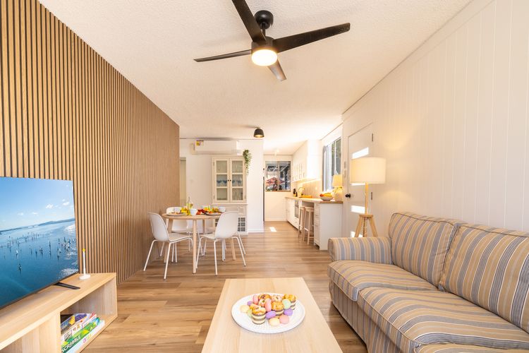 Living, Dining and Kitchen Area