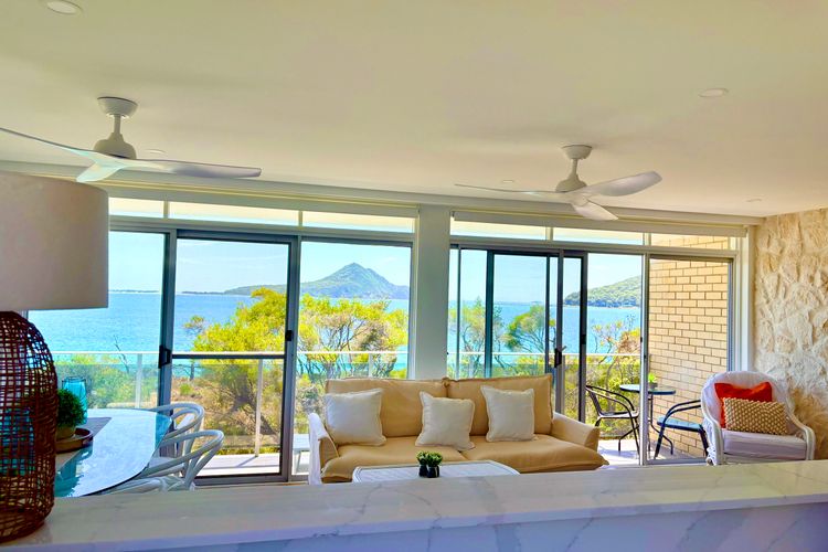 BEACHFRONT….. at Shoal Bay