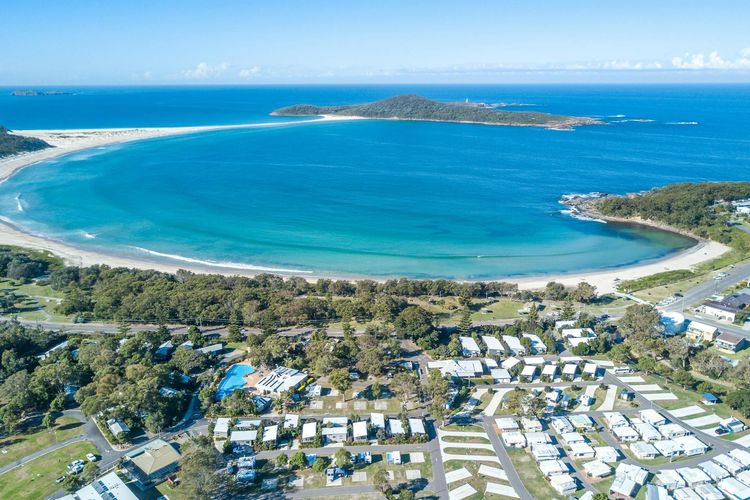 The Beach Garden at Fingal Bay